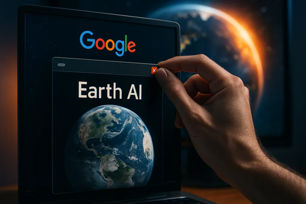 Google retira Earth AI apenas un día después de lanzarlo por temor a la desinformación