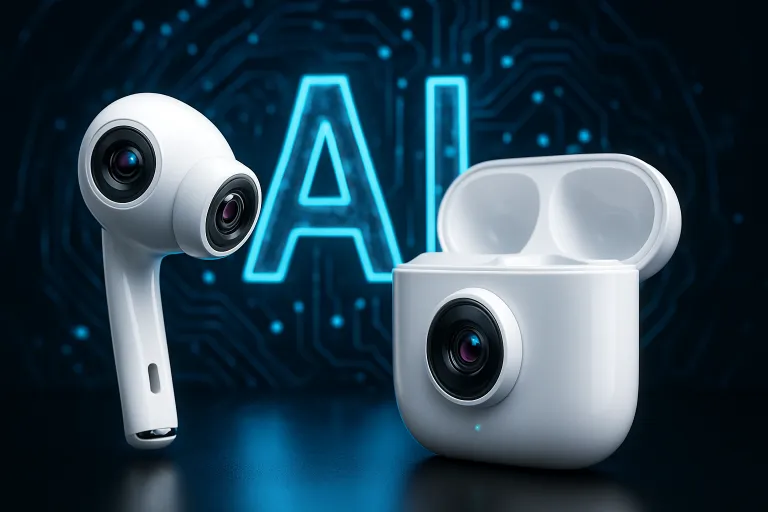 Los AirPods con cámaras ganan fuerza como el próximo gran dispositivo de inteligencia artificial de Apple