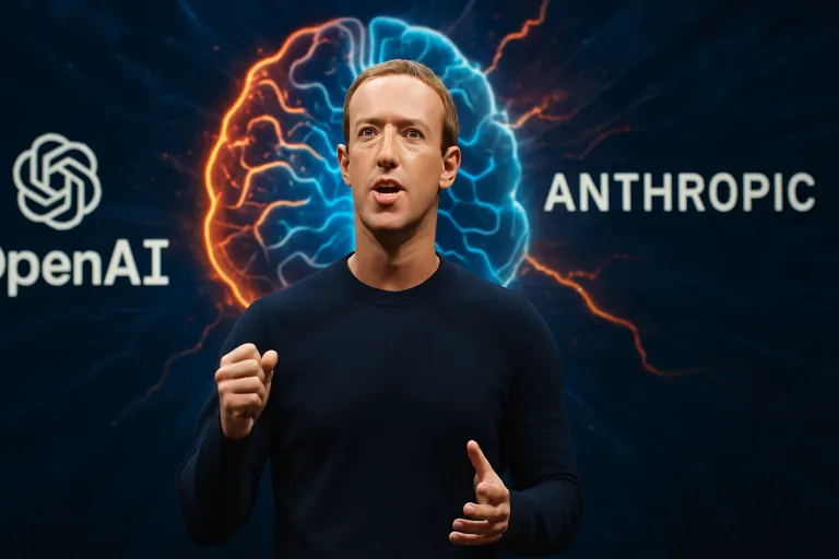 Mark Zuckerberg carga contra OpenAI y Anthropic y cuestiona la idea de una única superinteligencia