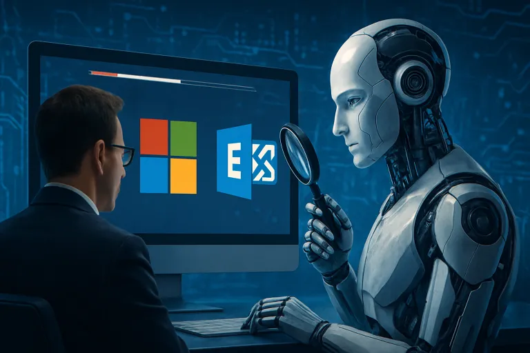 Microsoft retrasa una importante actualización de Exchange después de usar IA para buscar errores