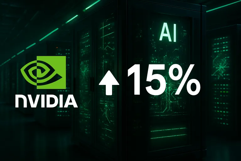 Nvidia avisa de subidas superiores al 15% en sus servidores de inteligencia artificial