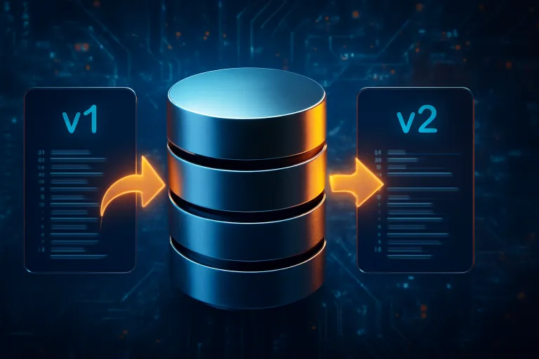 ¿Qué es versionado de base de datos?
