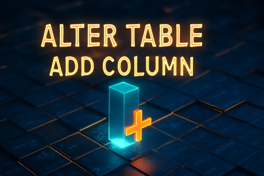 sql alter table add column