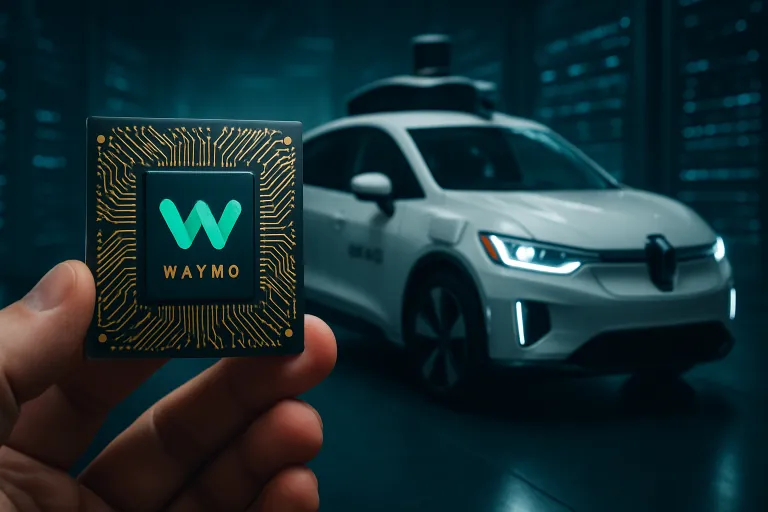 Waymo apuesta por un chip propio para impulsar la próxima generación de sus robotaxis