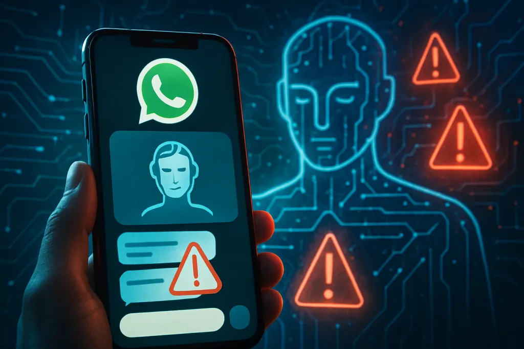 WhatsApp estrena una IA que detecta mensajes sospechosos antes de que caigas en una estafa