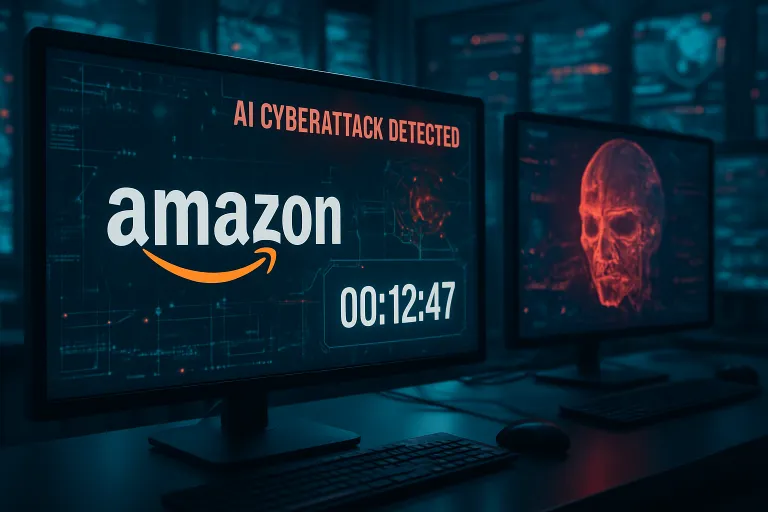 Amazon detecta un ciberataque ejecutado íntegramente por IA en menos de 13 minutos