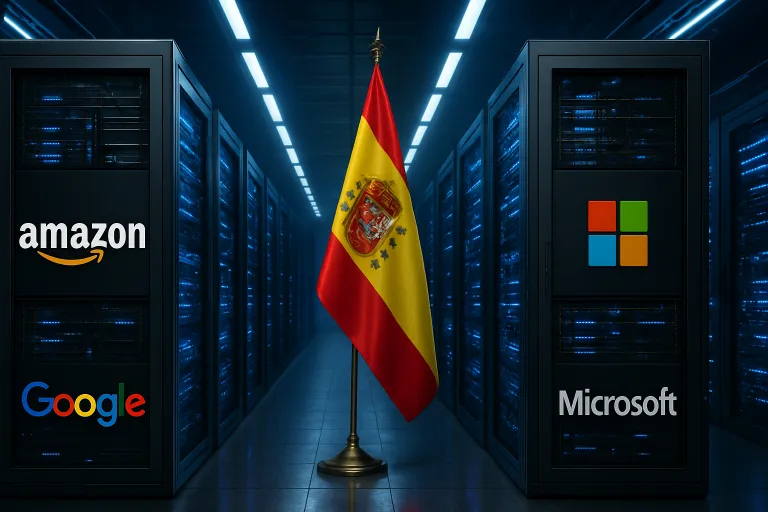 Amazon, Google y Microsoft desafían en España las nuevas reglas para sus centros de datos de IA
