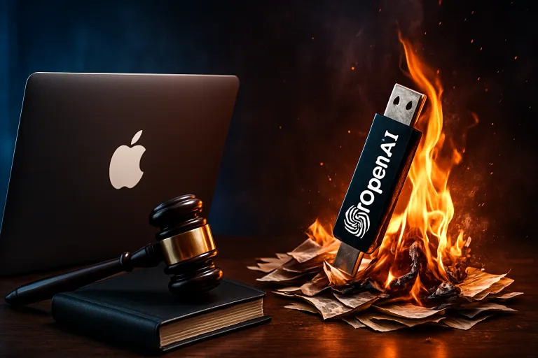 Apple acusa a OpenAI de destruir pruebas clave en su batalla por secretos tecnológicos