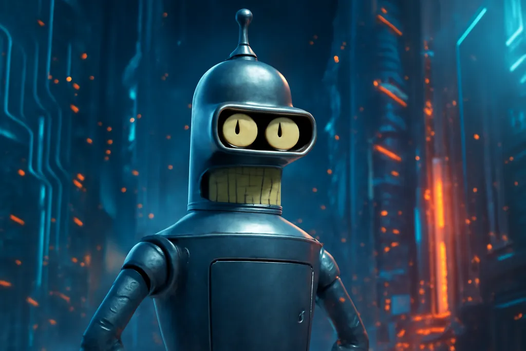 bender robot futurama