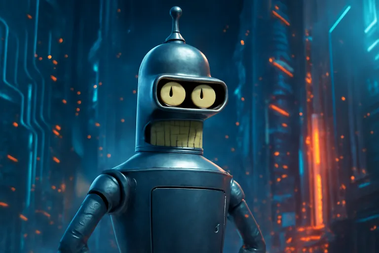 bender robot futurama