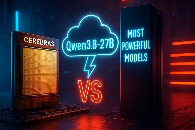 Cerebras incorpora Qwen3.8-27B a su nube y lo enfrenta a los modelos más potentes del mercado