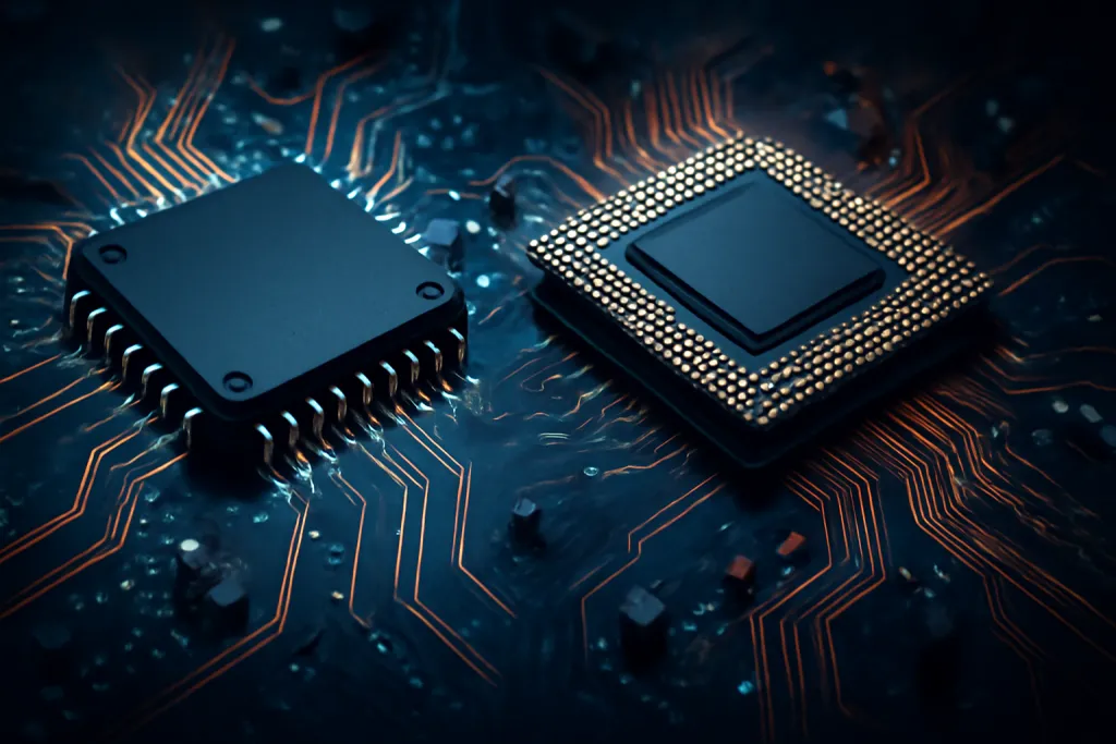 ¿Cuál es la diferencia entre microcontrolador y microprocesador?