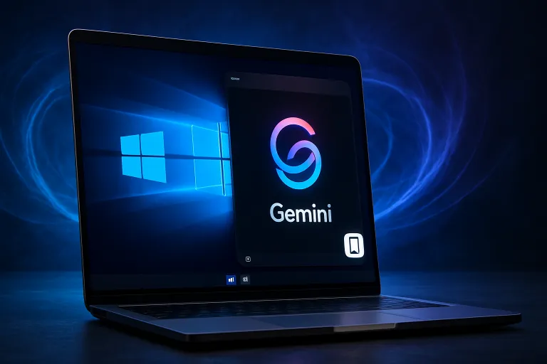Gemini aterriza en Windows con aplicación propia y un atajo para tener la IA siempre disponible