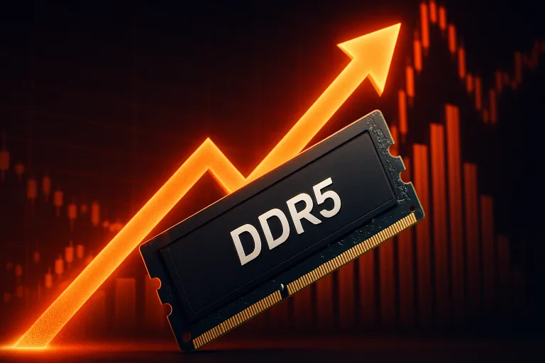 La memoria DDR5 se dispara un 444% y agrava la crisis de precios del hardware
