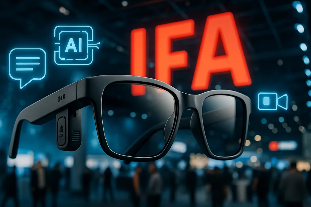 La nueva ola de gafas con IA llega a IFA: traducen, graban y funcionan como walkie-talkies