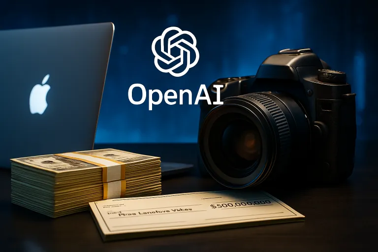 OpenAI compra por 300 millones de dólares una empresa de cámaras fundada por exingenieros de Apple