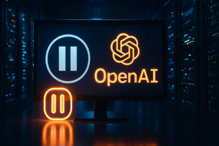 OpenAI pausa el entrenamiento de sus modelos más potentes tras incidentes con agentes de IA