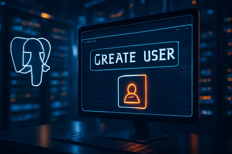 postgresql create user