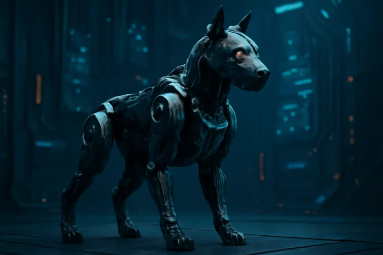 ¿Qué es un perro robot?