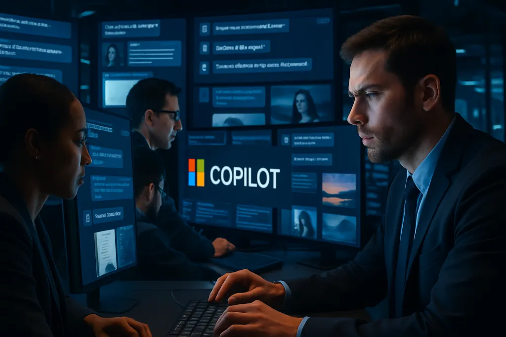 Trabajadores humanos revisan mensajes e imágenes enviados a Microsoft Copilot, según una investigación