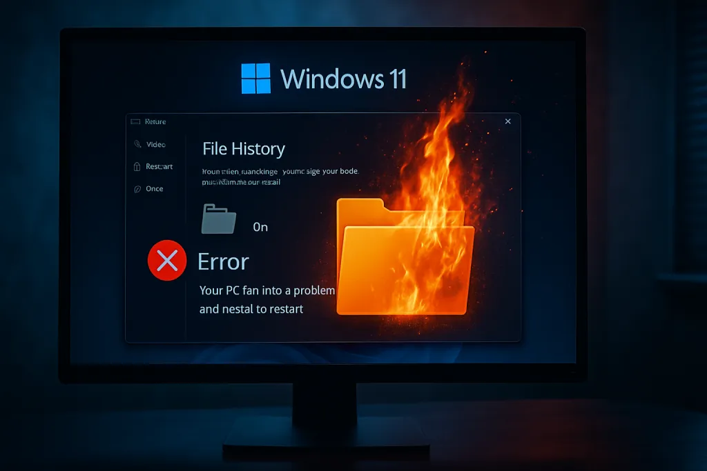 Un fallo de Windows 11 pone en riesgo las copias del Historial de archivos