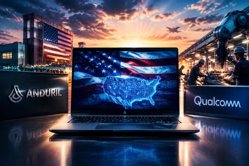 Anduril y Qualcomm anuncian BlueChip, un portátil que busca recuperar la fabricación estadounidense