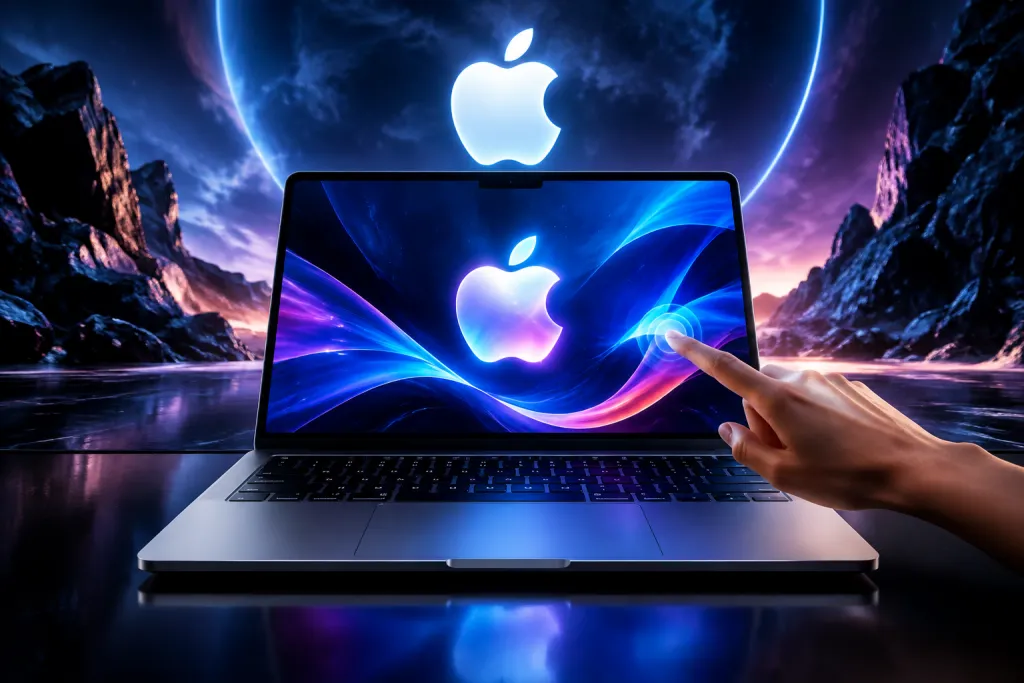 Apple rompe su gran tabú: el MacBook Pro estrena pantalla táctil y recupera la manzana iluminada