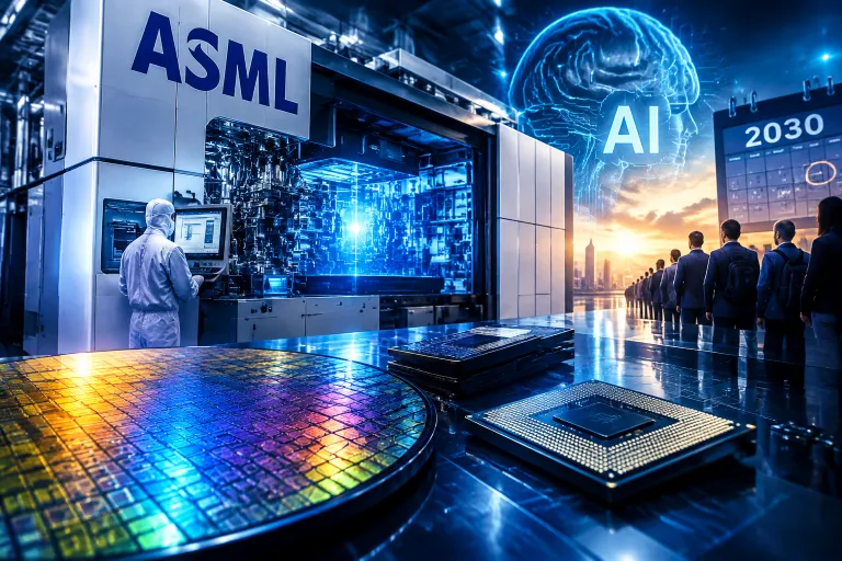 ASML no consigue atender la demanda de chips para IA: algunos pedidos ya miran a 2030