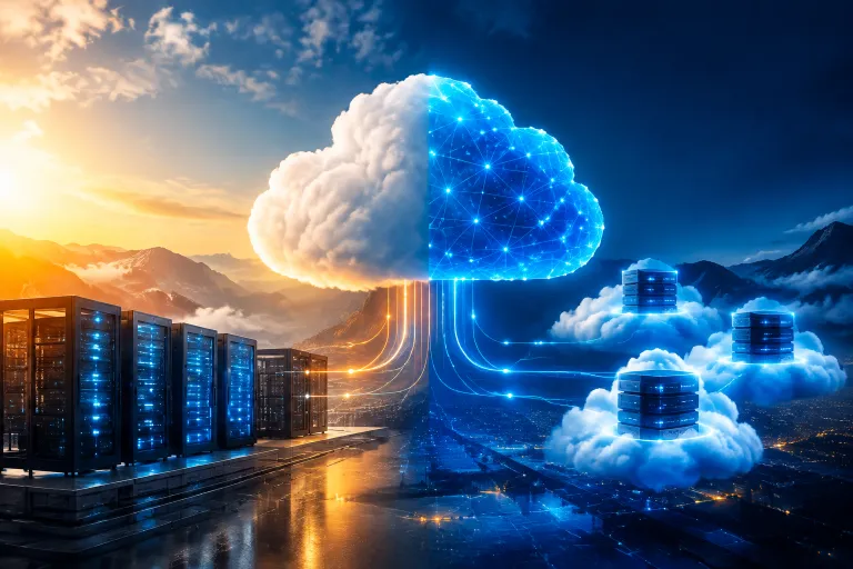 ejemplo de nube hibrida