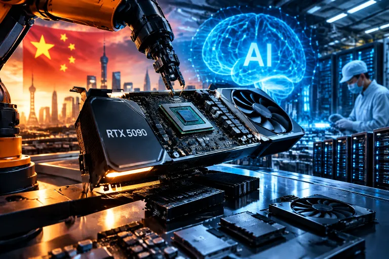 Las RTX 5090 tienen otro destino en China: desmontarlas para alimentar la inteligencia artificial