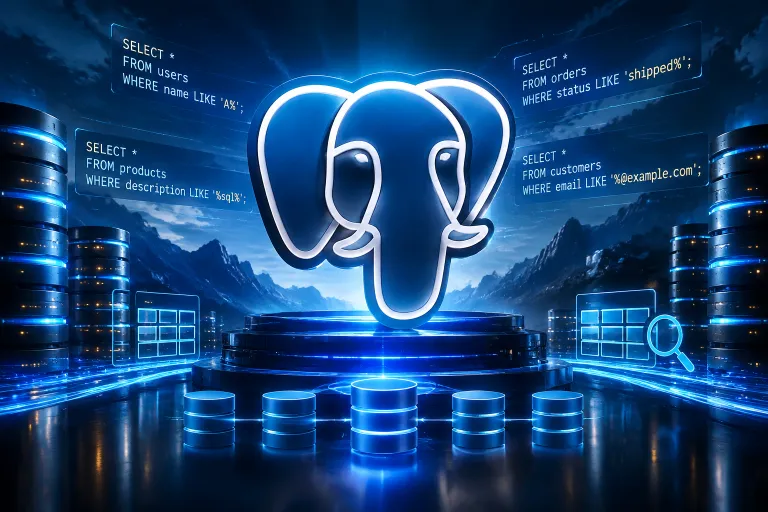 postgresql sql like