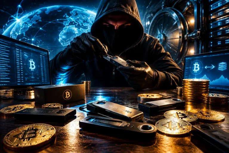 Roban 100 millones en criptomonedas con monederos físicos manipulados que parecían auténticos