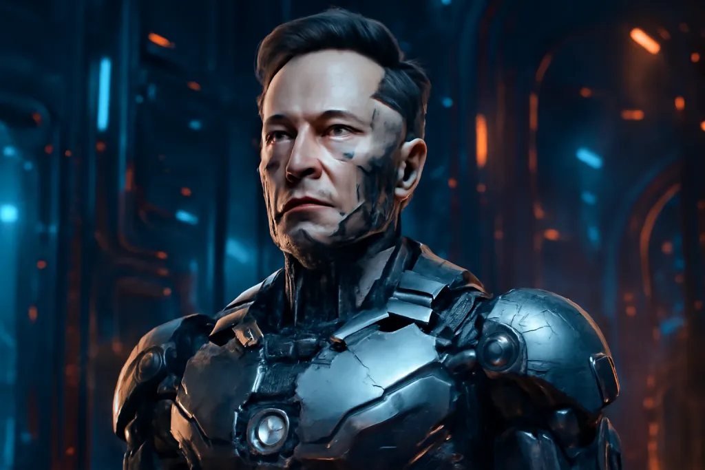robot elon musk