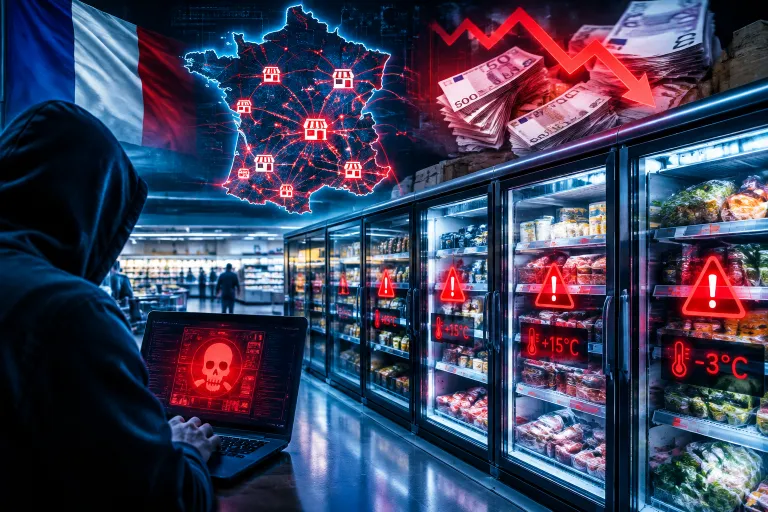 Un ciberataque manipula las neveras de cientos de supermercados franceses y provoca pérdidas millonarias