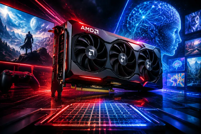Una filtración apunta a una GPU de AMD que combinaría videojuegos e IA con hasta 200 unidades de cómputo